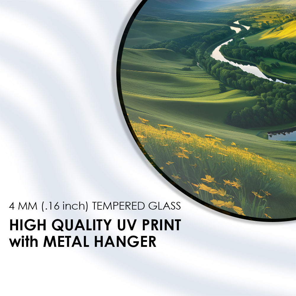 Mountain Solitude Landscape Art