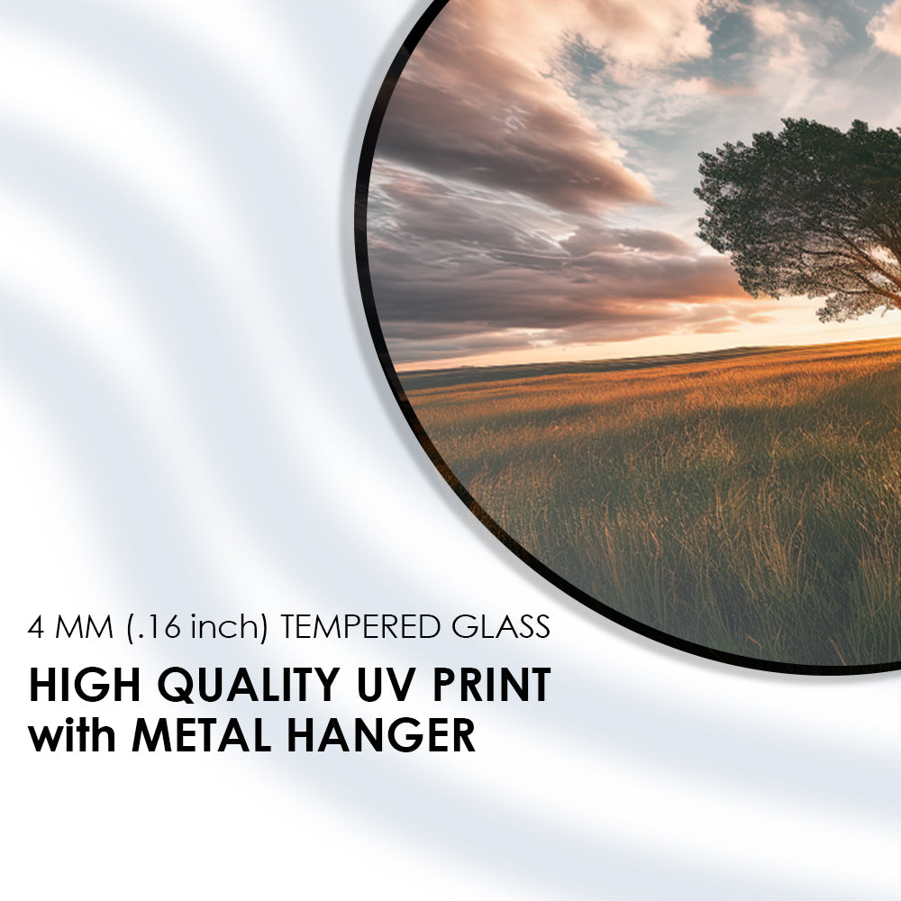 Countryside Sunset Serenity Wall Decor