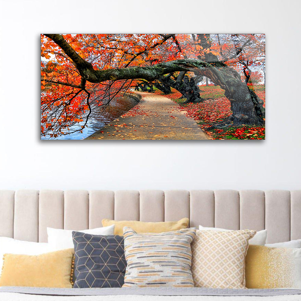 Westonbirt Arboretum Autumn Vibe: Glass Wall Art