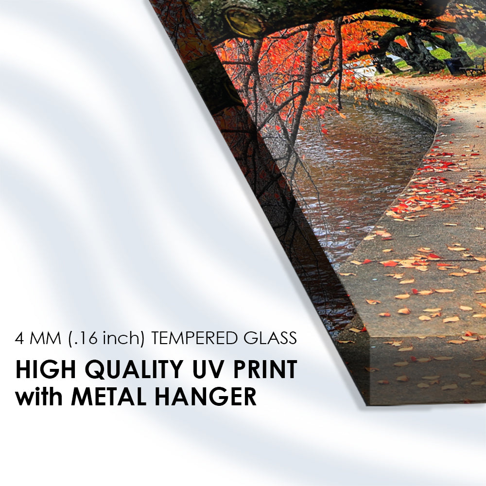 Westonbirt Arboretum Autumn Vibe: Glass Wall Art