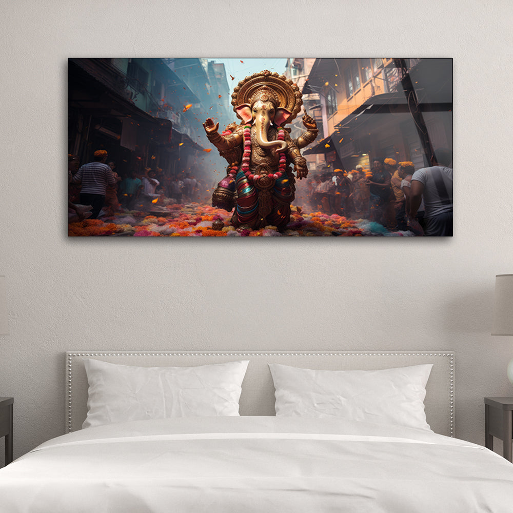 Ganpati Welcome: Art for Ganesh Chaturthi