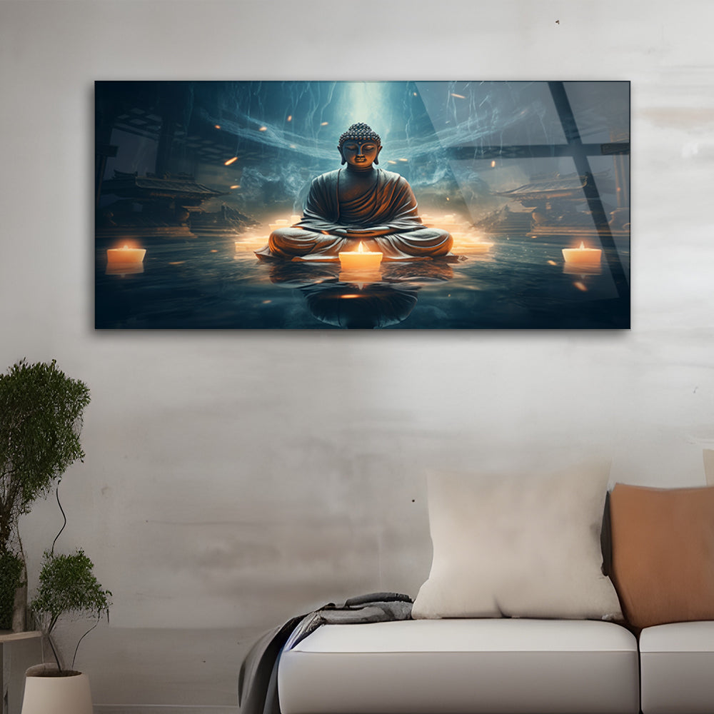 Elegant Abstract Expressions in Tempered Glass