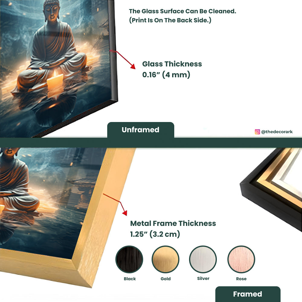 Elegant Abstract Expressions in Tempered Glass