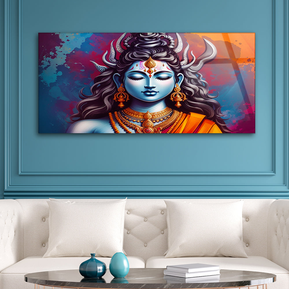 Divine Mahadev Art Piece: An Artistic Tribute to Lord Shiva