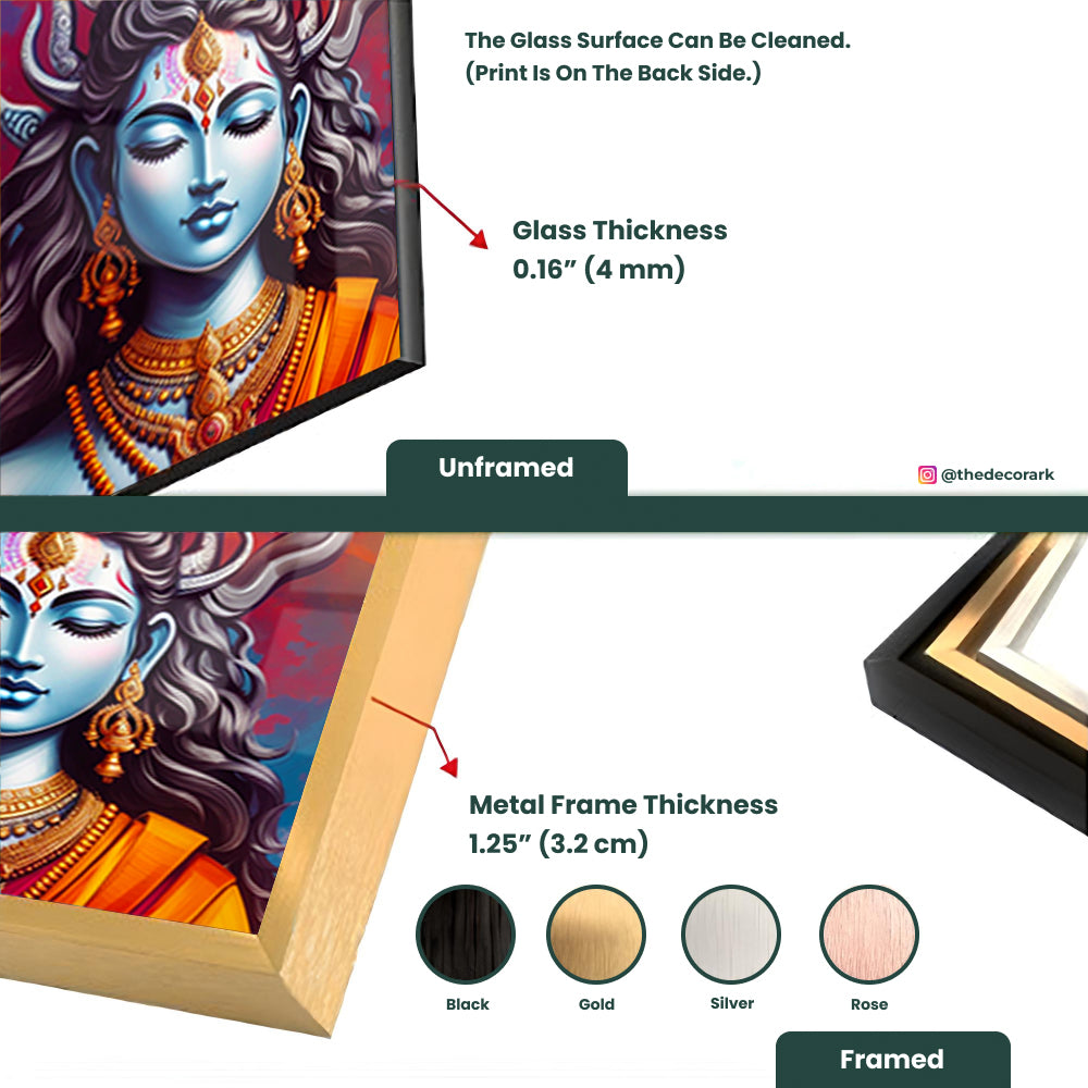 Divine Mahadev Art Piece: An Artistic Tribute to Lord Shiva