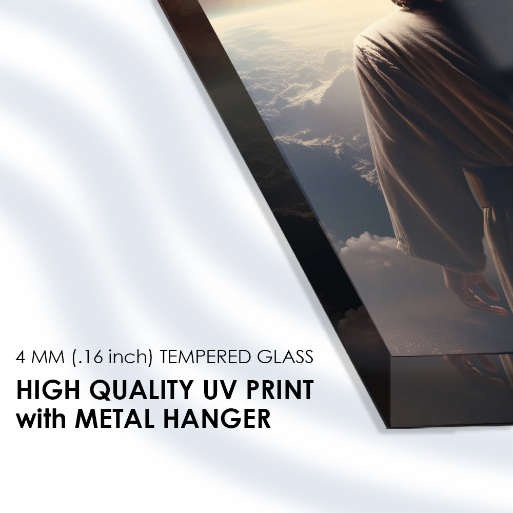 Jesus Watching Over: Spiritual Wall Art