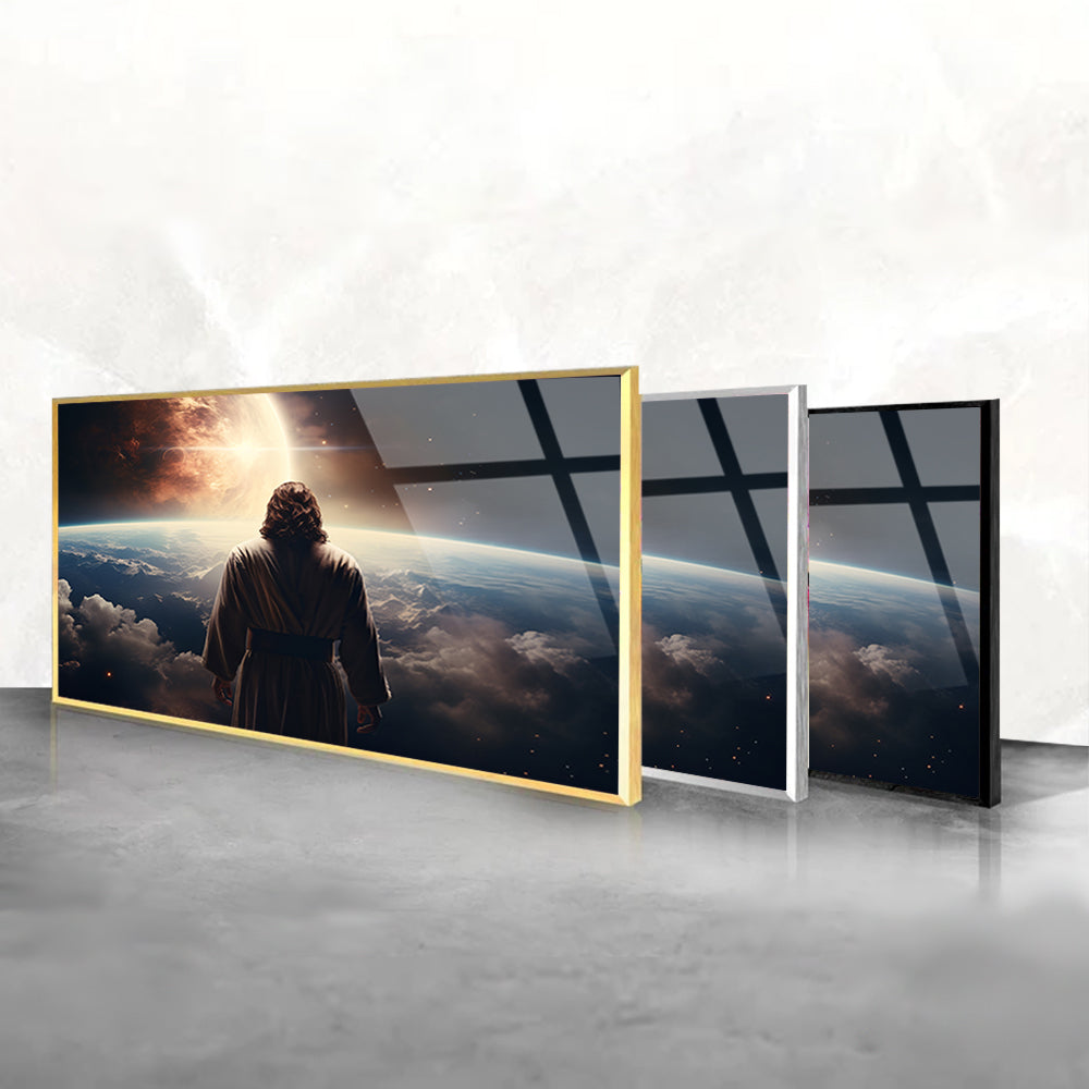 Jesus Watching Over: Spiritual Wall Art