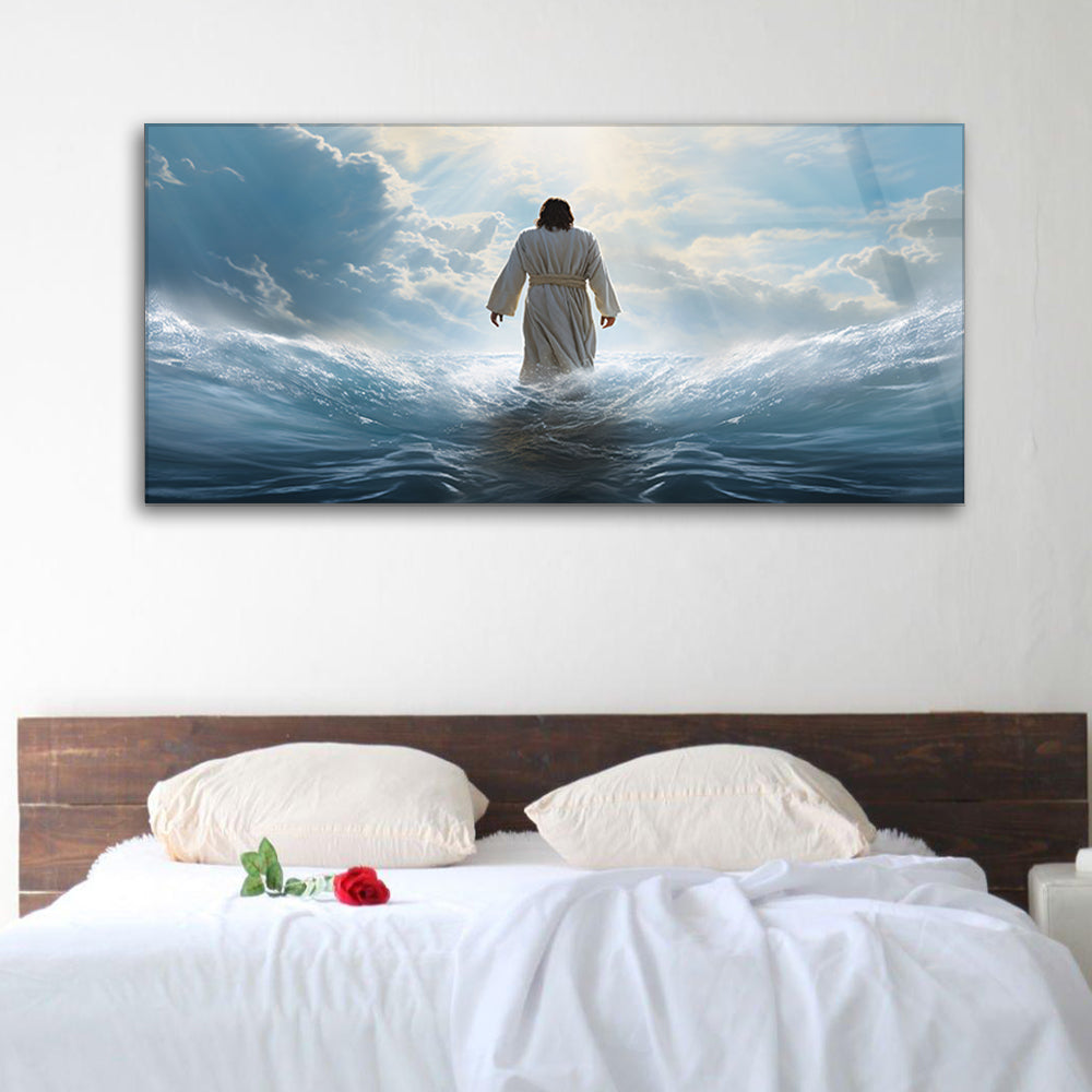 Jesus in the Water: Divine Presence in Glass