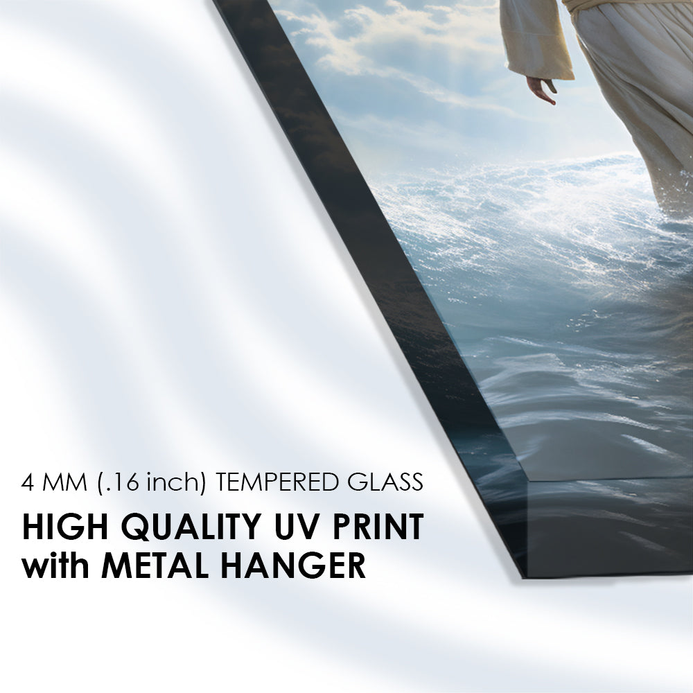 Jesus in the Water: Divine Presence in Glass