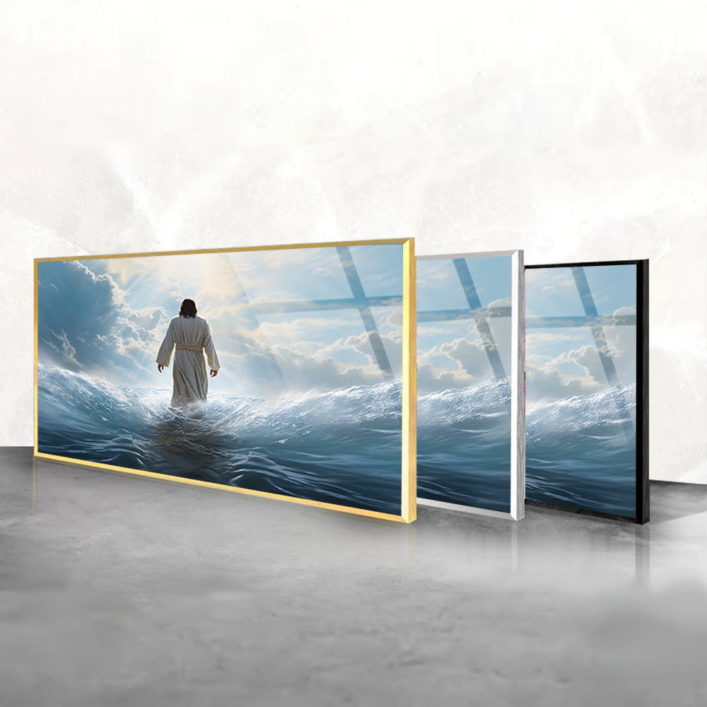 Jesus in the Water: Divine Presence in Glass