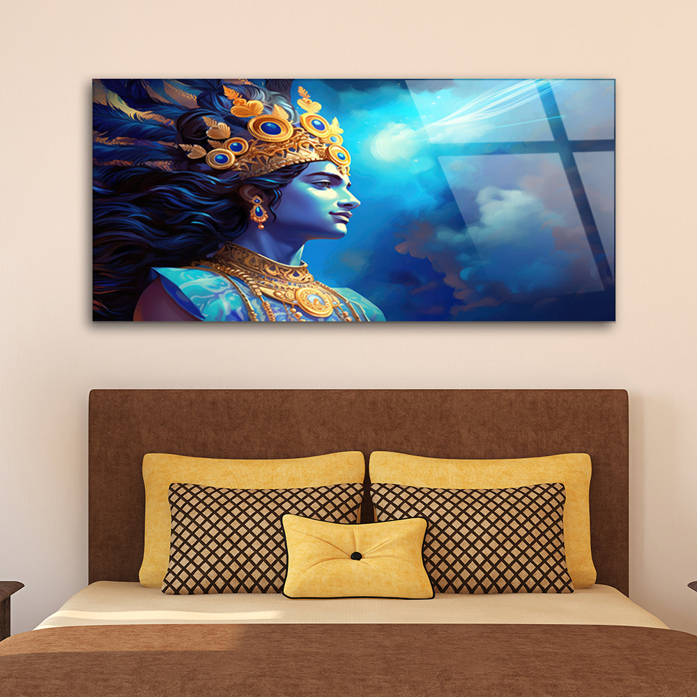 Krishna Representation Painting: Divine Artistry