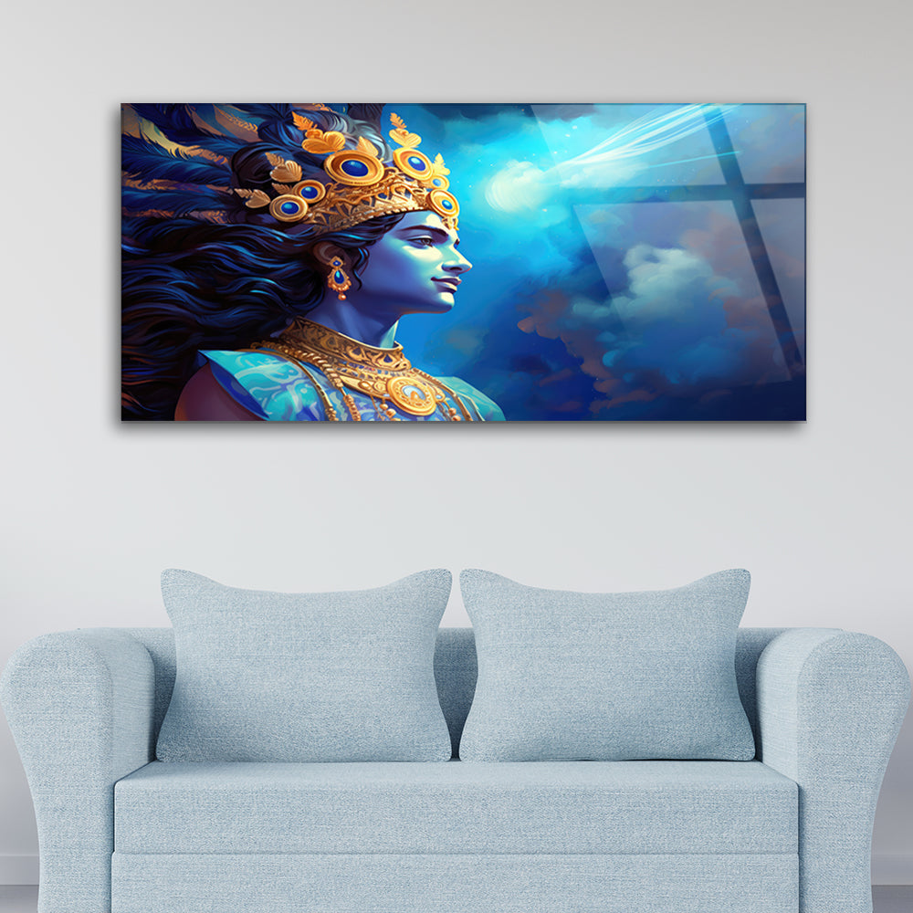 Krishna Representation Painting: Divine Artistry