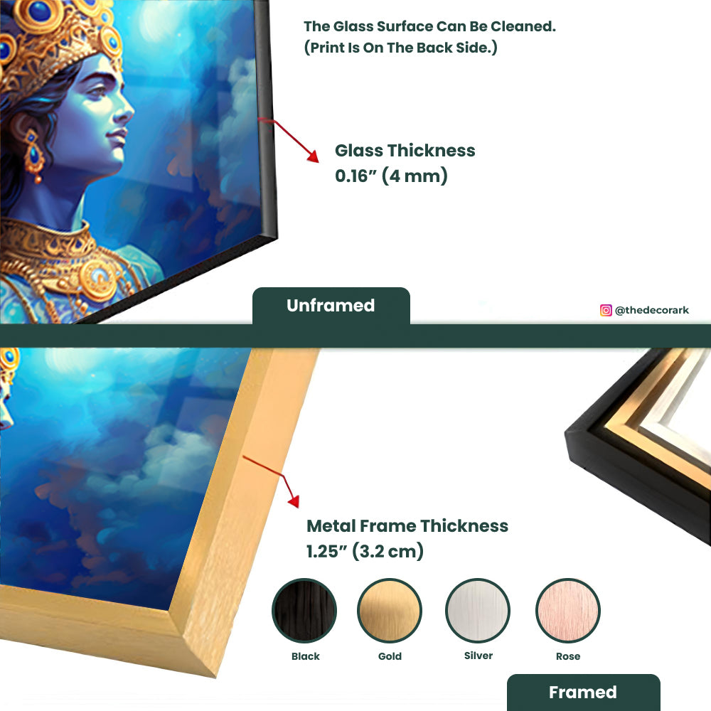 Krishna Representation Painting: Divine Artistry