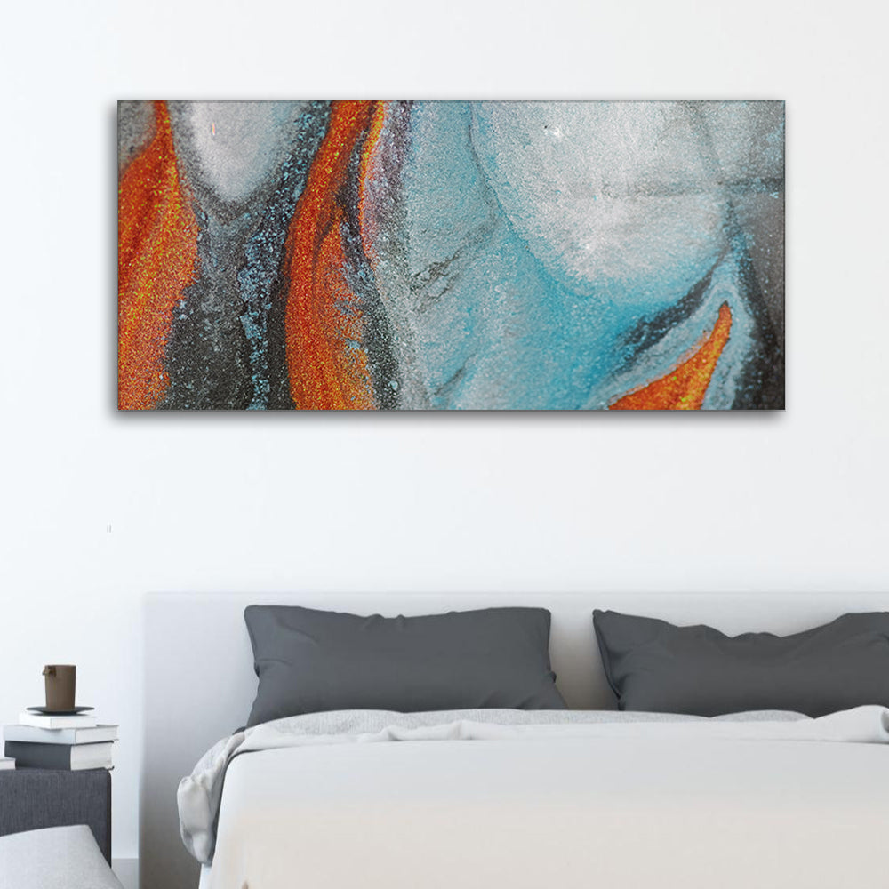 Glittering Drips: Tempered Glass Painting