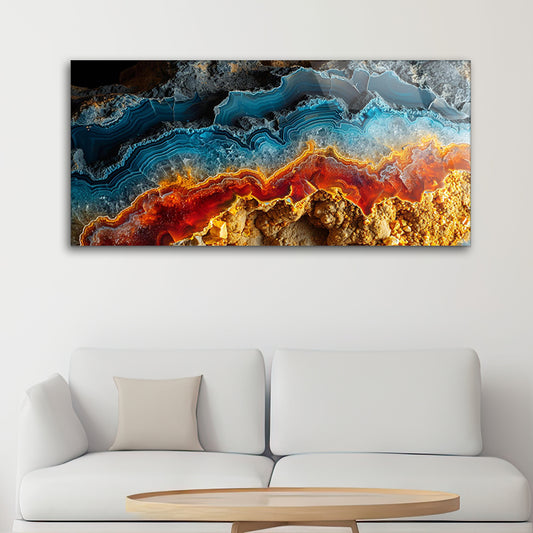 Liquid Abstraction: Tempered Glass Painting