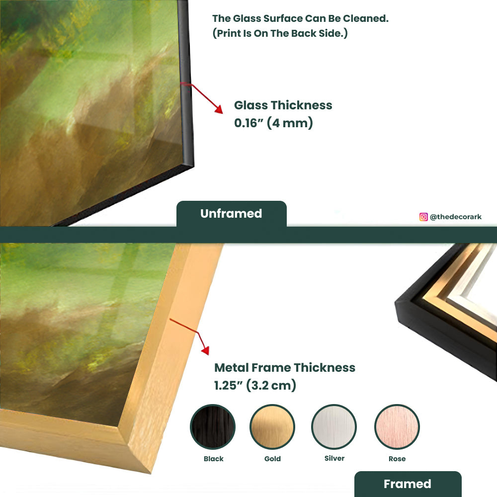 Brushed Colors: Tempered Glass Painting