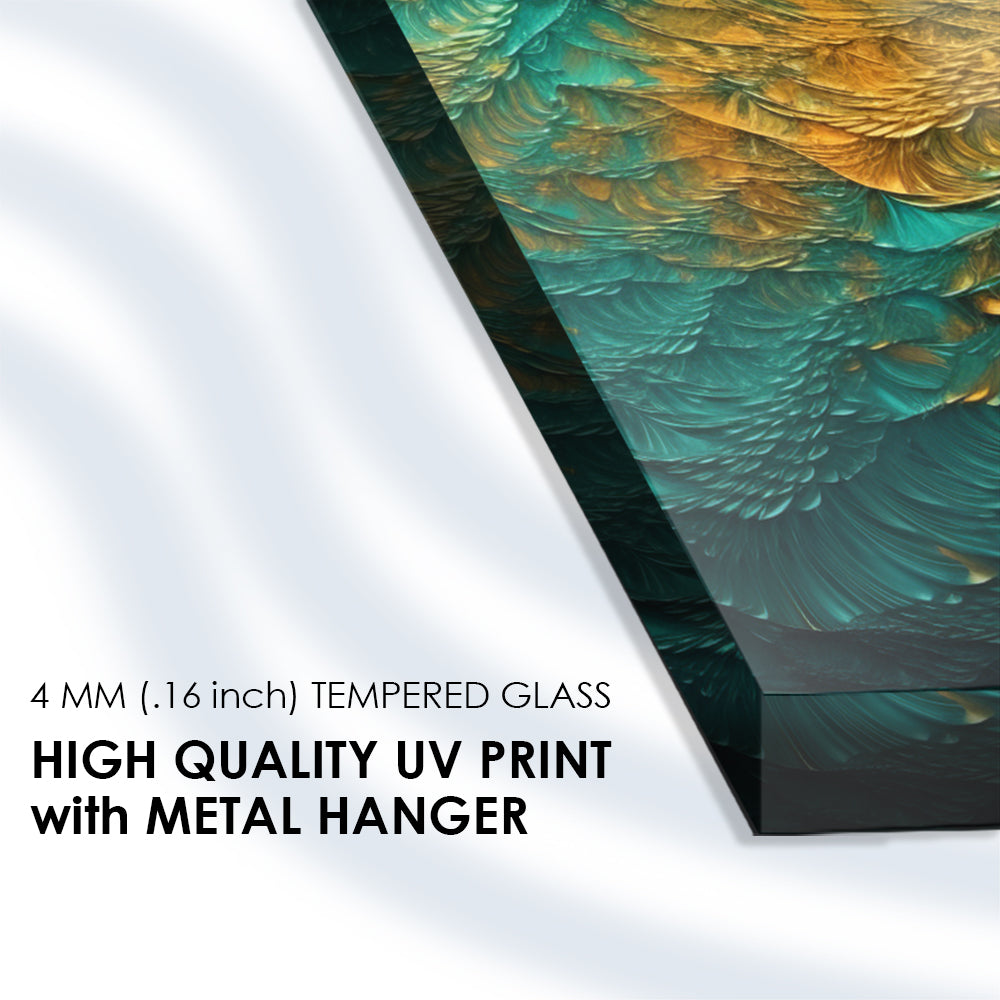 Chromatic Abstraction: Tempered Glass Painting