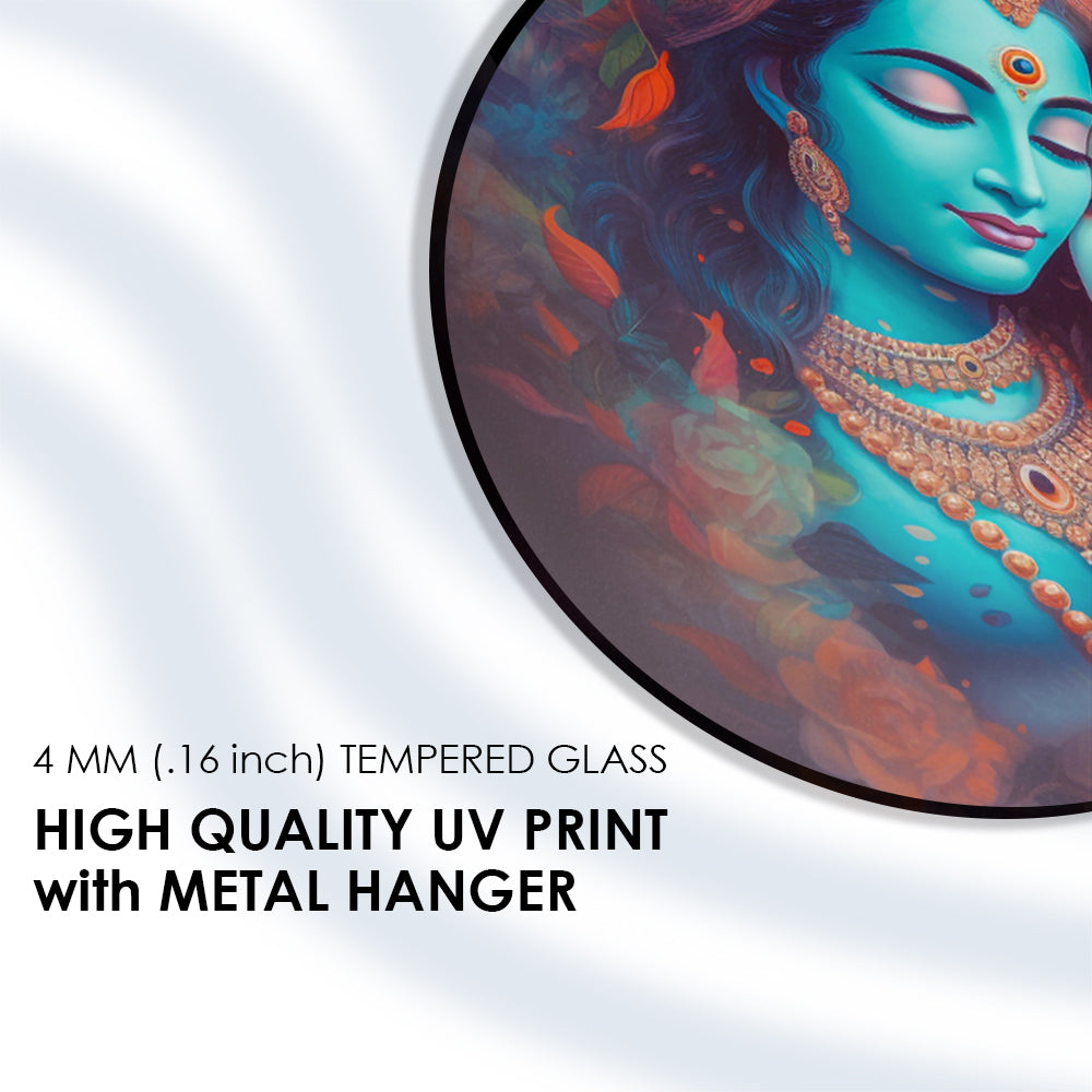 Divine Love Saga Tempered Glass Portrait