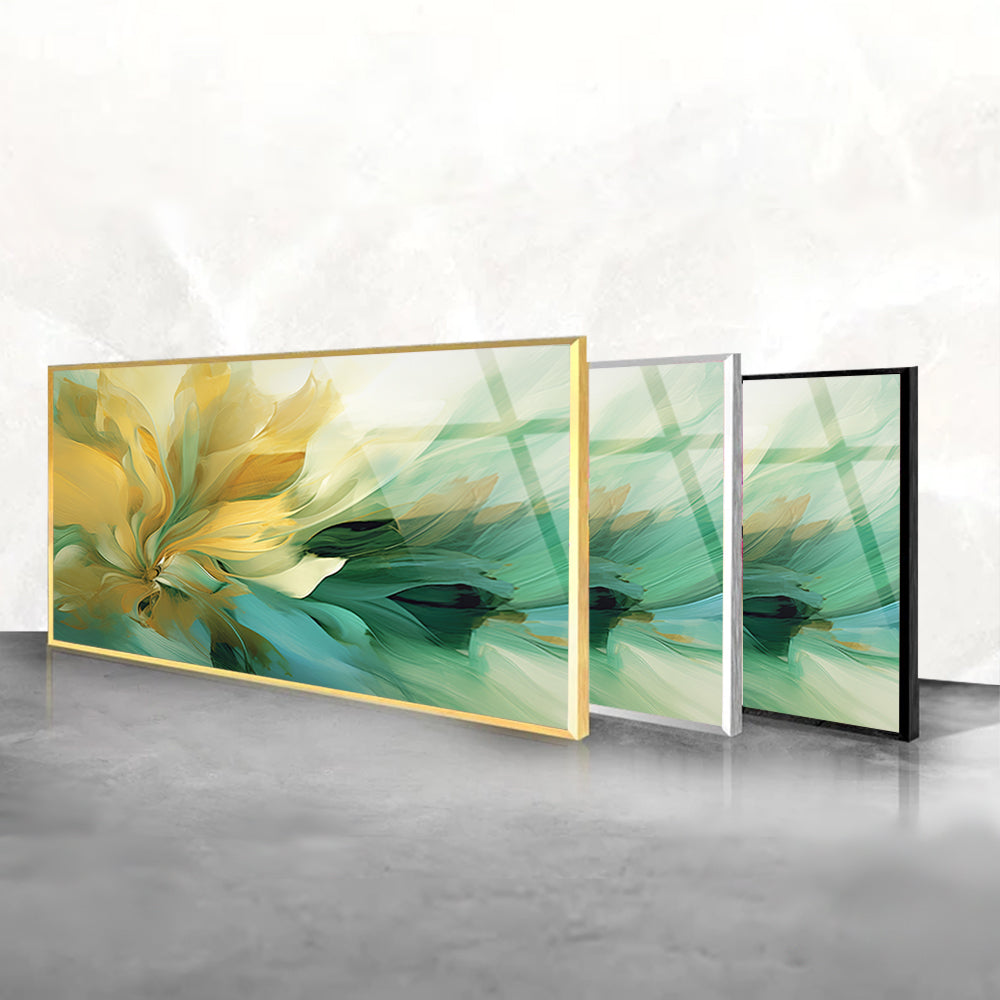 Beautiful abstract colorful floral design art