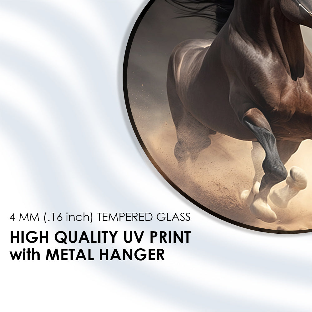 Desert Equine Rush Wall Art