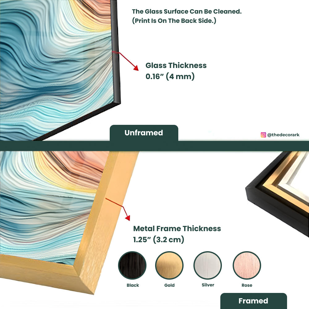 Abstract marble colorful texture art