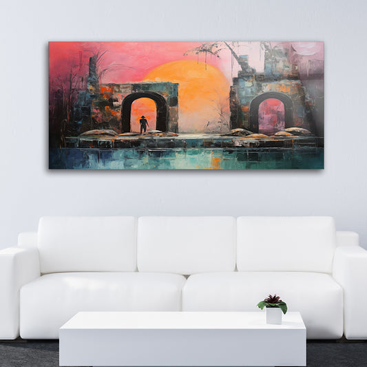 Mysterious ruins secret place Artistic art