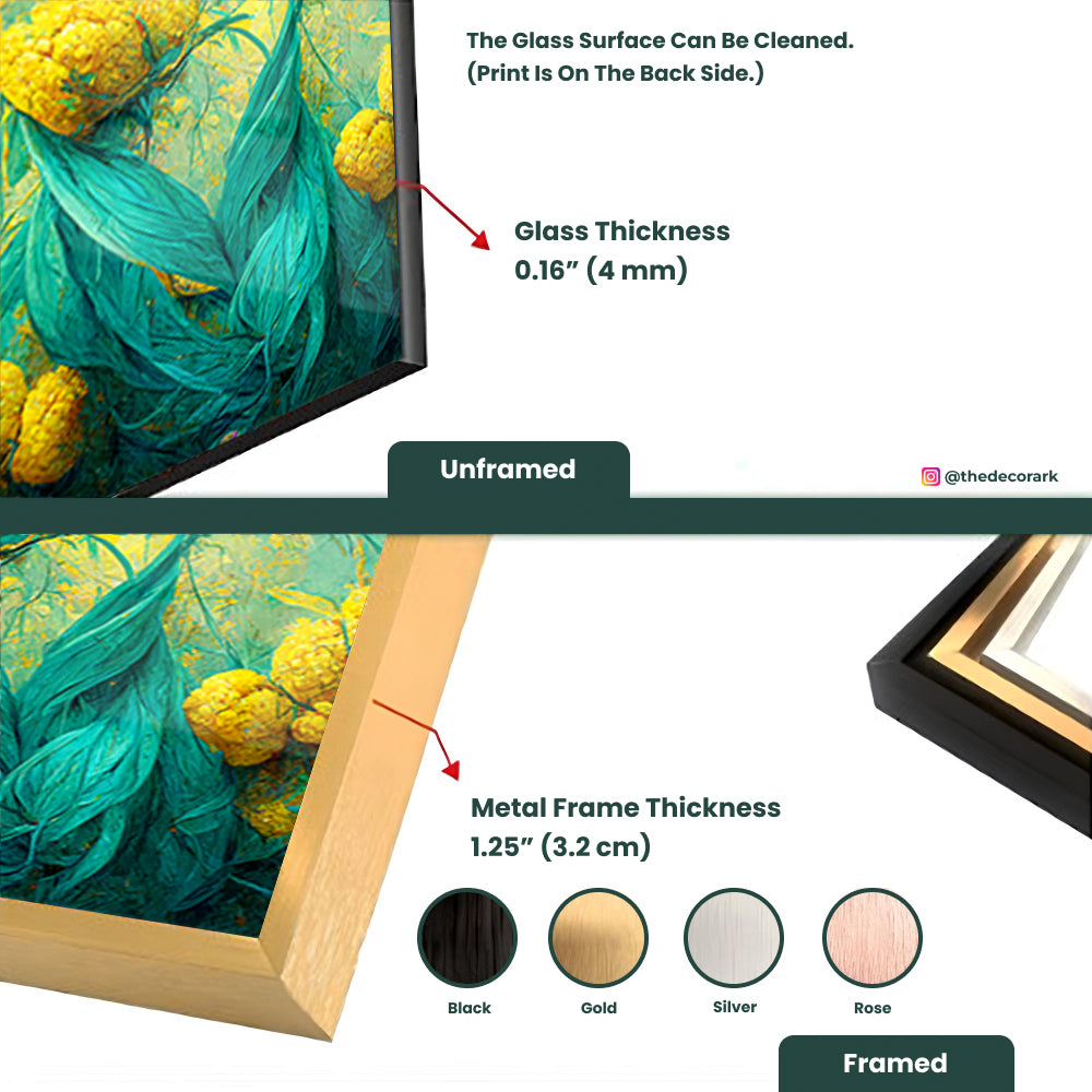 Beautiful multicolored artistic floral art