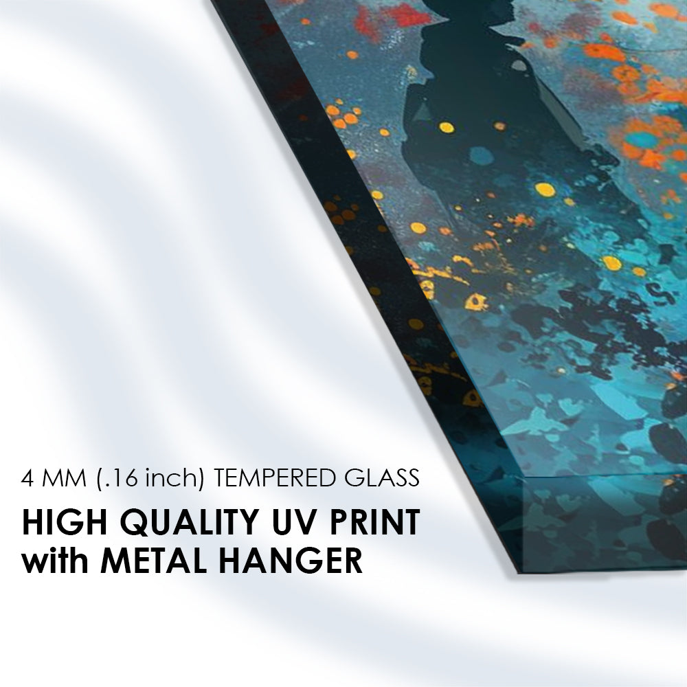 Fields of Wander: Tempered Glass Landscape Art