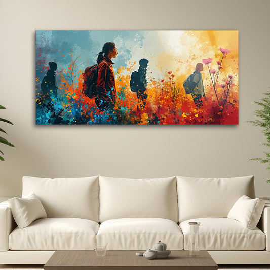 Fields of Wander: Tempered Glass Landscape Art