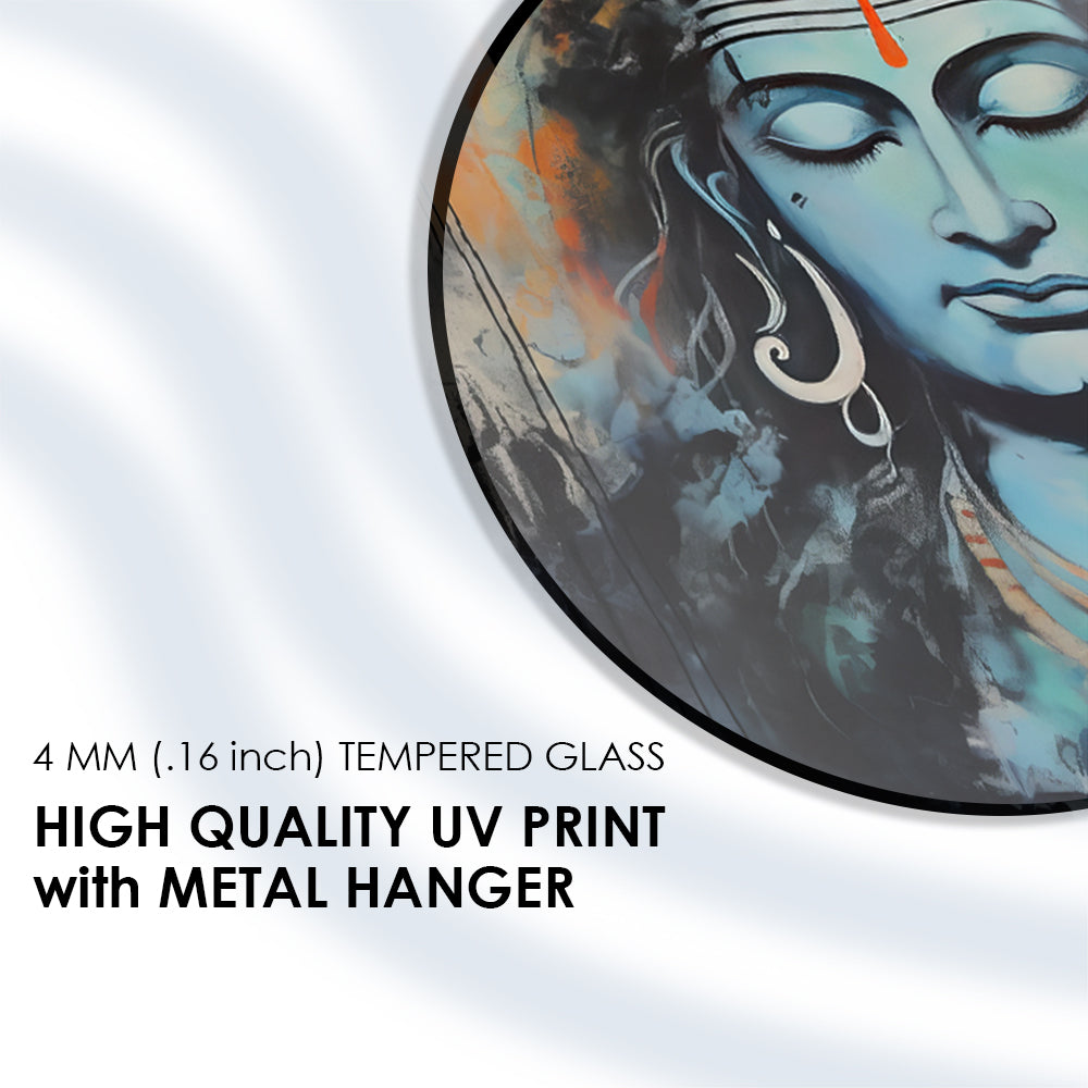 Mahadeva's Aura Tempered Glass Portrait