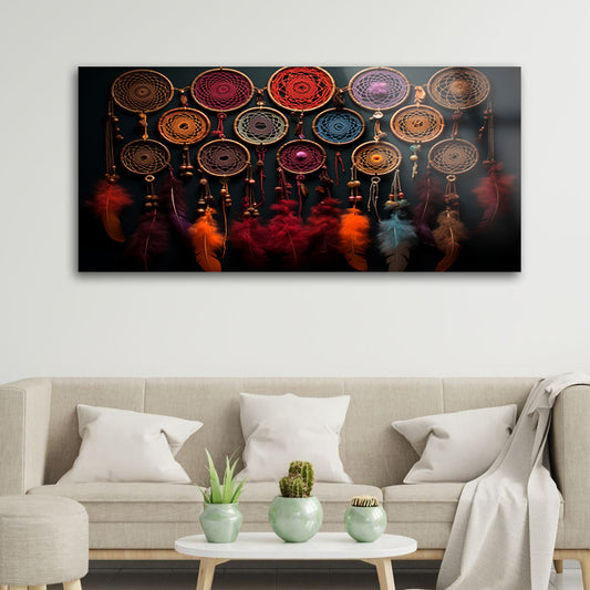 Dreamcatcher Dreams: Tempered Glass Artwork