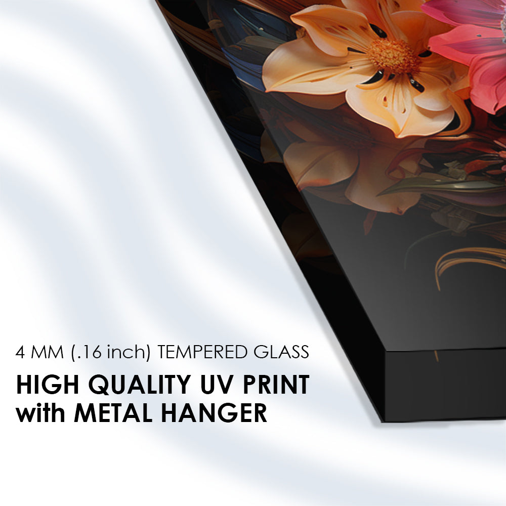 Indian Elephant Tradition: Tempered Glass Art