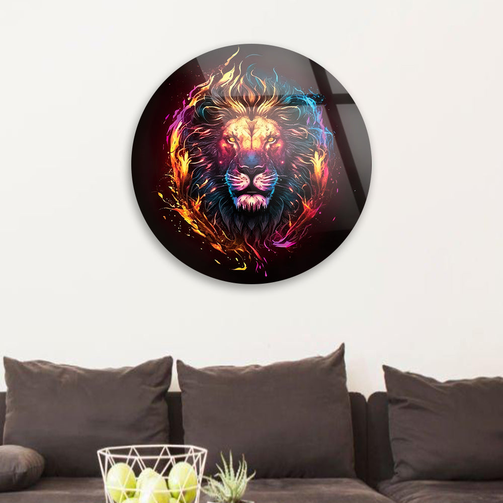 Artistic Lion Majesty Wall Decor