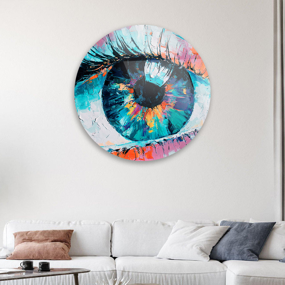 Eye of Colors Wall Art