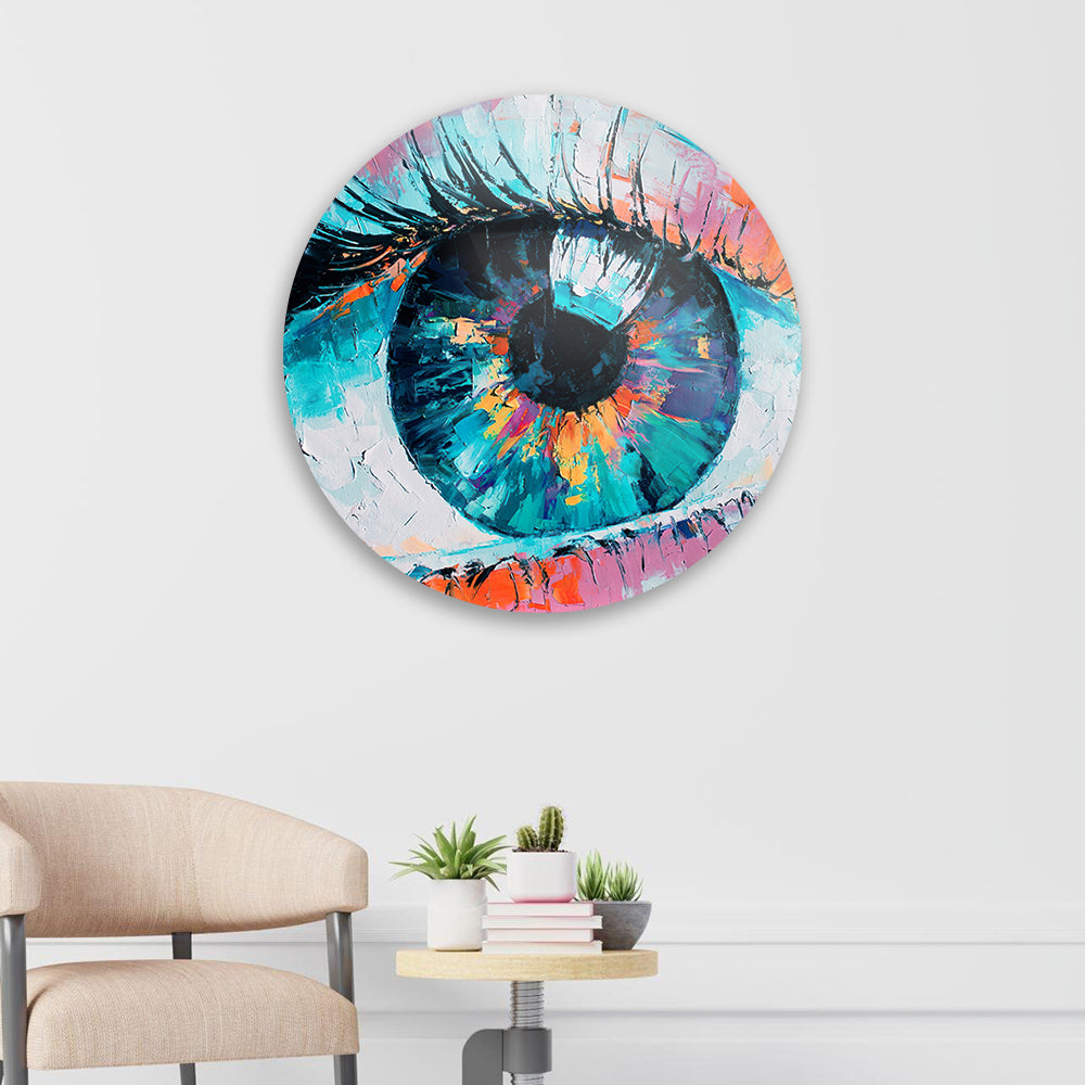 Eye of Colors Wall Art