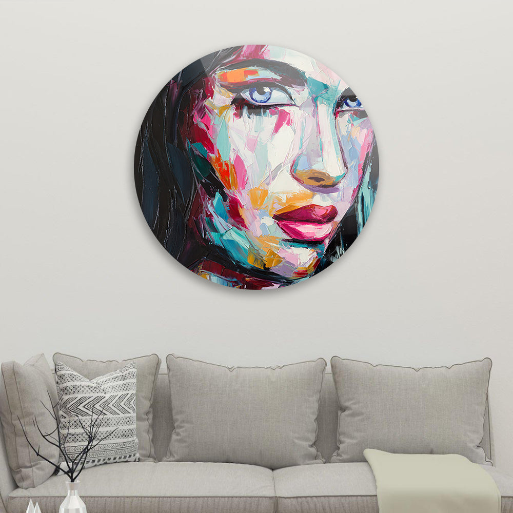 Essence of Femininity Glass Decor