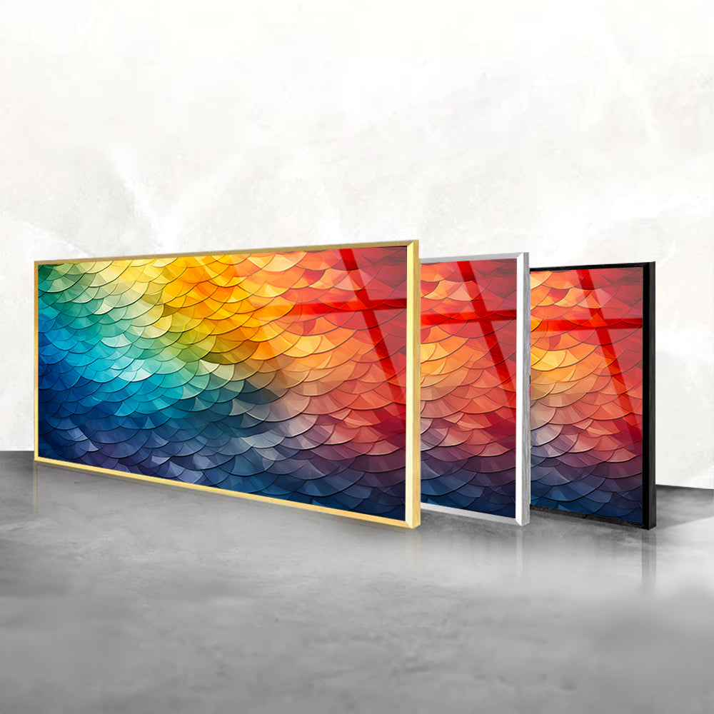 Vivid Whirlwind: Abstract Color Symphony