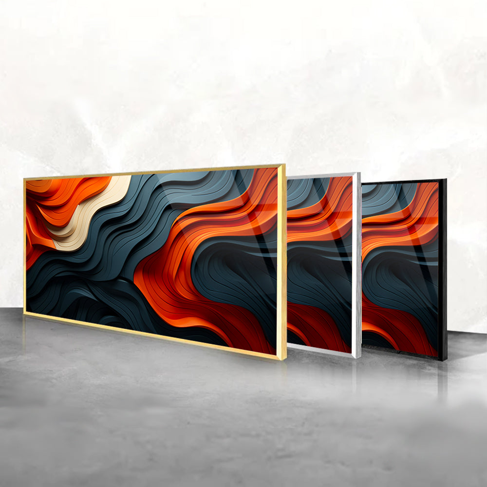 Abstract Chromatic Whirl: Swirls of Imagination