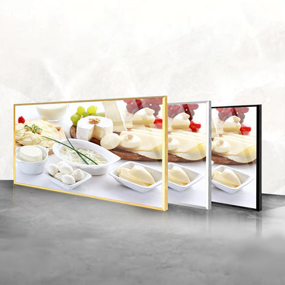 Turkish Cheese Delicacies: Tempered Glass Concept