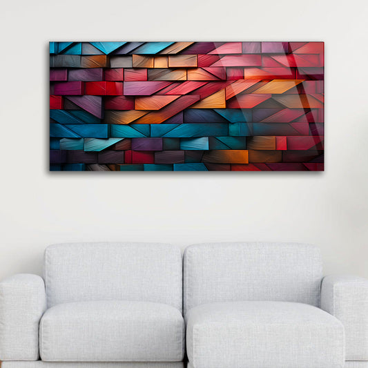 Vibrant Vortex: Abstract Wall Odyssey