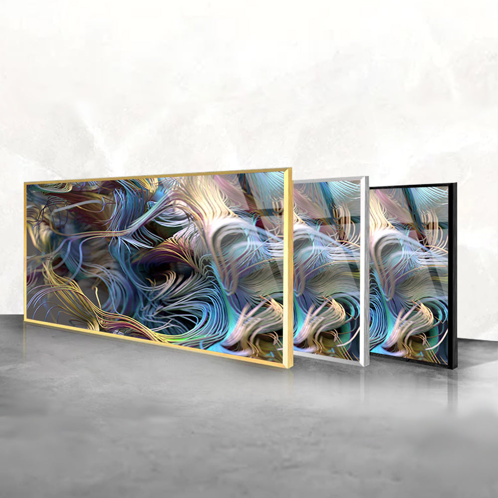 Intricate Artistry Illuminated: AI Pattern Wonders on Glass