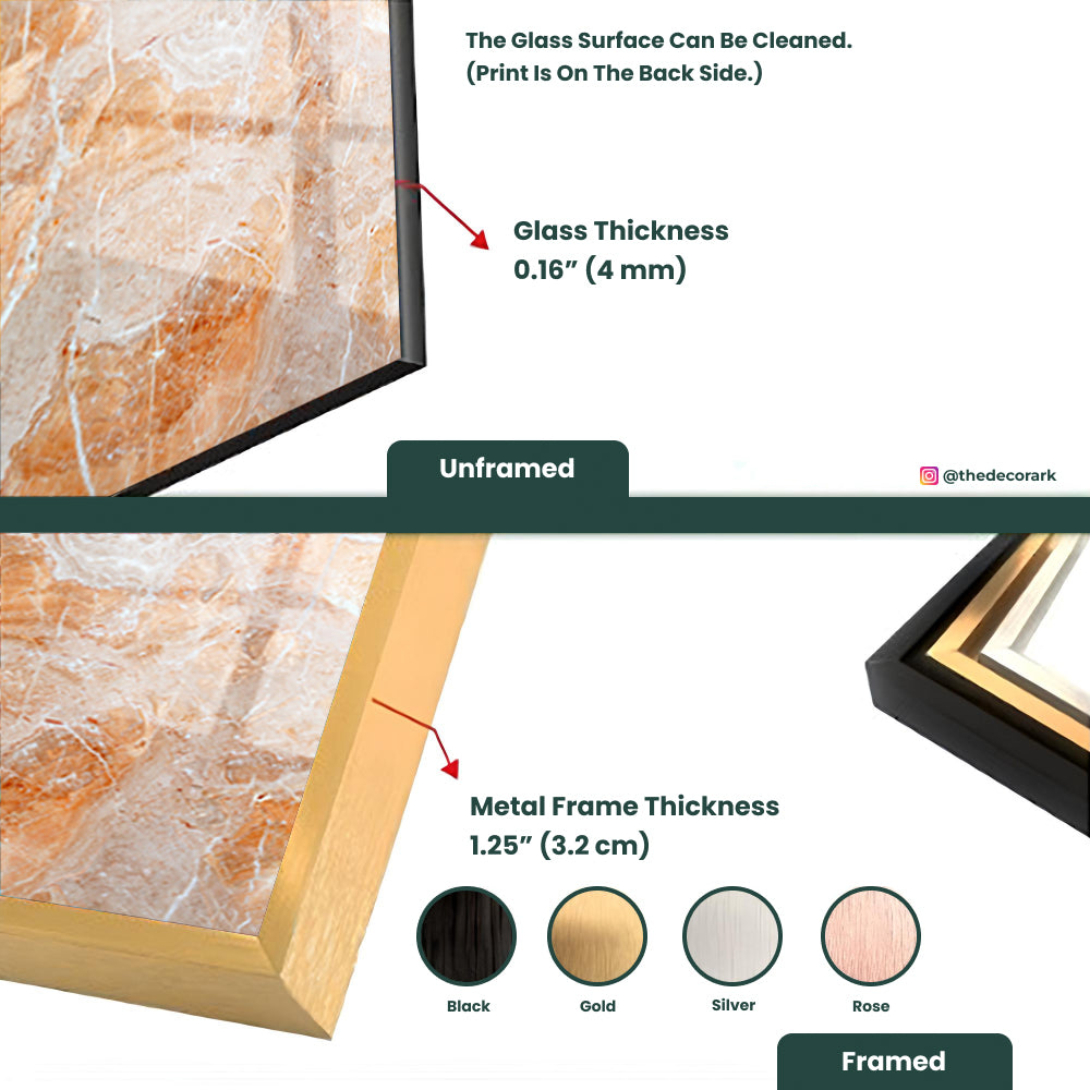 Luxury Pink Marble Texture: Artistry Unveiled on Glass Frame