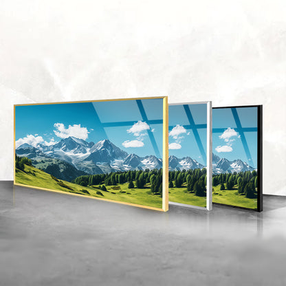 Dolomite Dreams: Summer Views in the Dolomites on Tempered Glass