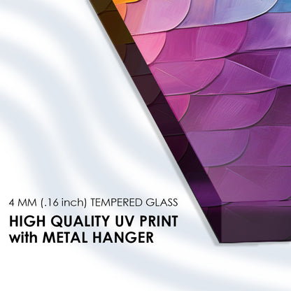 Radiant Rainbow Reverie: Holographic Reptilian Tempered Glass Delight