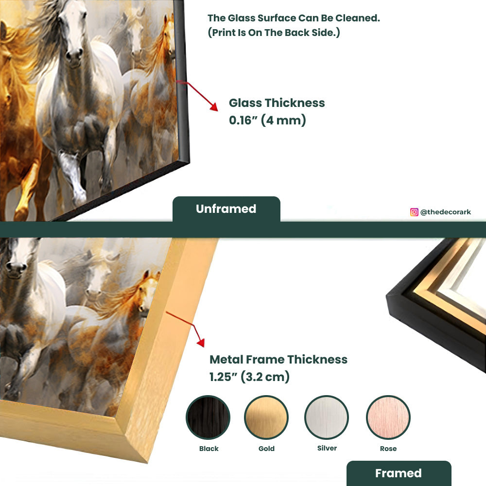 Equestrian Elegance: Running Horses Painting by Artisans