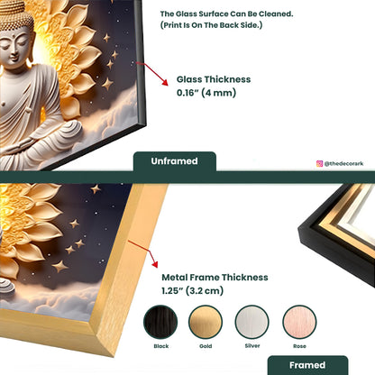 Transcendent Serenity: Lord Gautam Buddha Artistry