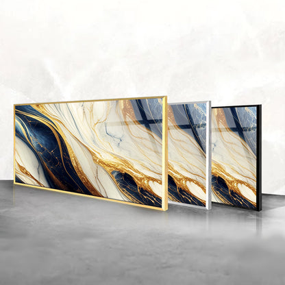 Marble Marvel: Elegance in Abstract Art