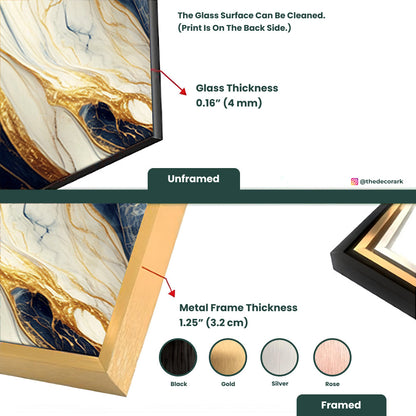 Marble Marvel: Elegance in Abstract Art