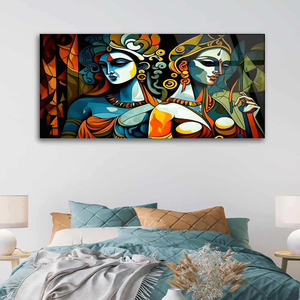 Divine Love Story: Hindu Gods in Captivating Art