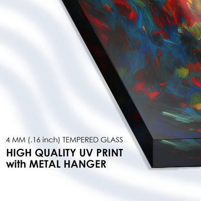 Ethereal Abstract Tempered Glass Beautiful Abstract